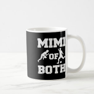 Mimi von Leichtathletik und Fußball Lustiger Läufe Kaffeetasse