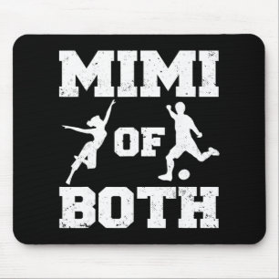 Mimi von Tanz und Fußball lustiger Tänzer Sport P Mousepad