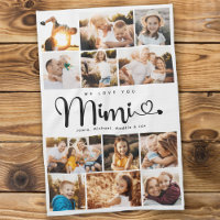 Mimi Wir Liebe Sie hören Moderne FotoCollage