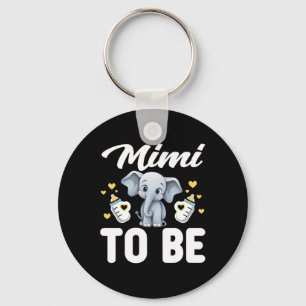 Mimi zu sein Elephant Baby Mama Mommy Mama Mütter Schlüsselanhänger