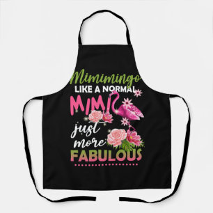 Mimimingo wie ein normaler Mimi Flamingo Grandma G Schürze