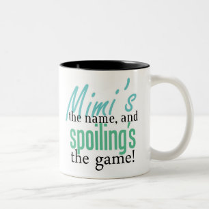 Mimis der Name und Verderbens des Spiels Zweifarbige Tasse
