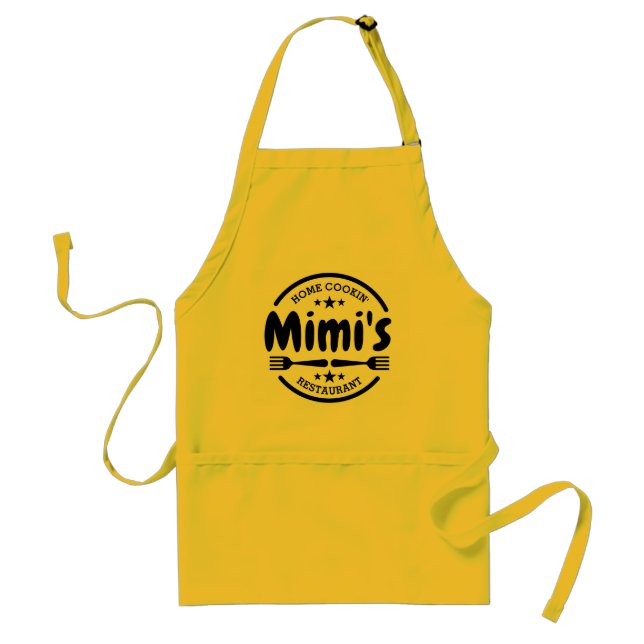 Mimi's Home Cookin' Restaurant Adult Apron Schürze (Vorne)