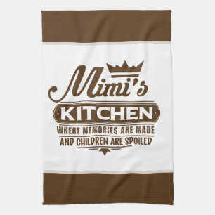 MiMi's Küchen-Wortkunst Geschirrtuch