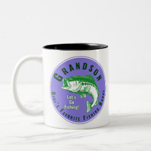 Mimis Lieblingsfischbuddy Zweifarbige Tasse