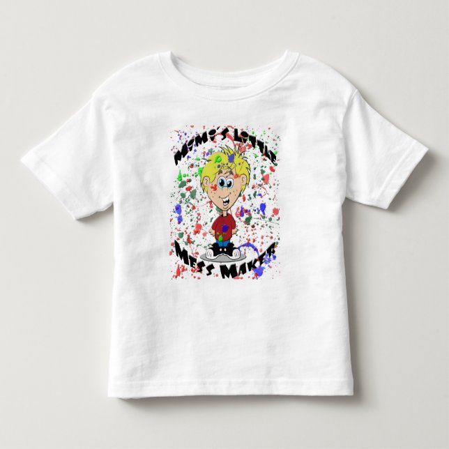 Mimis wenig Verwirrungs-Hersteller Kleinkind T-shirt (Vorderseite)