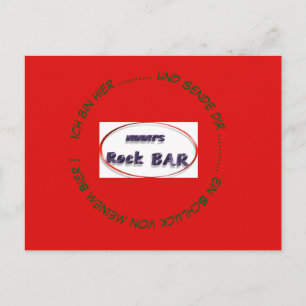 Mimmy's Rock Bar Postkarte