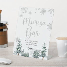 Mimosa-Bar Sockelschild