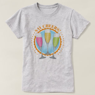 Mimosa Colorful Champagne T - Shirt