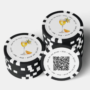 Mimosa Drink Gutschein für moderne Business-Events Pokerchips