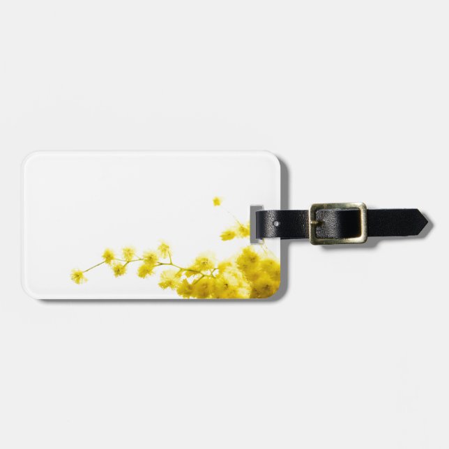 Mimosa Gepäckanhänger (Vorderseite horizontal)