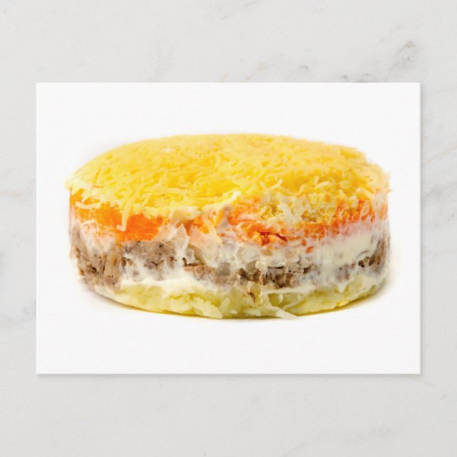 Mimosa Salad Postkarte (Vorderseite)