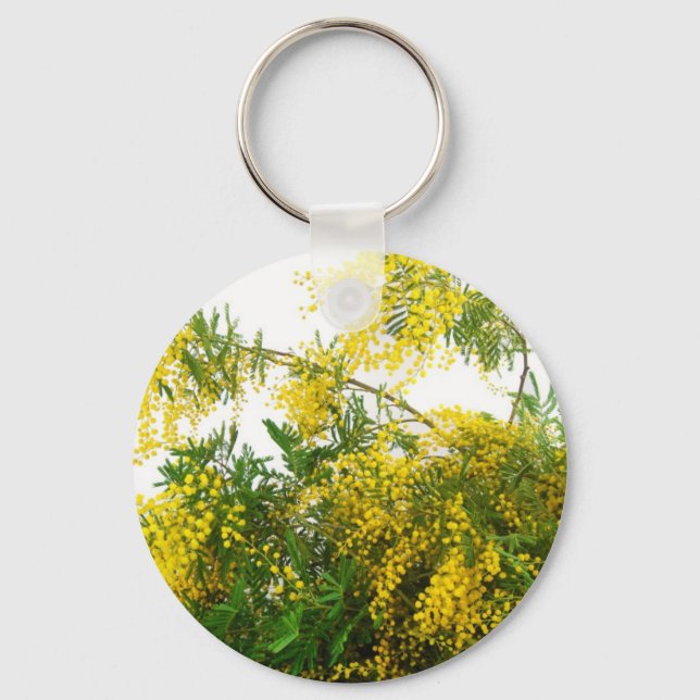 Mimosa Schlüsselanhänger (Vorderseite)
