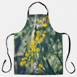 Mimosa Tree mit gelben Blumen Schürze