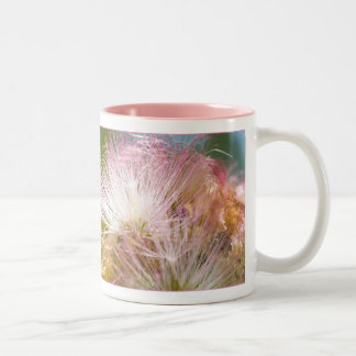 Mimosen-Blüten Zweifarbige Tasse