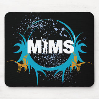 MIMS Knopf - MIMS Logo gerahmt - Exklusives Mousepad