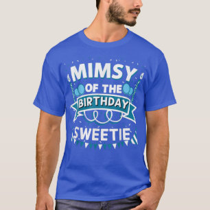 Mimsy des Geburtstags Sweetie Bday Party Grandmoth T-Shirt