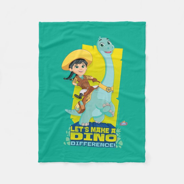 Min & Closing | Einen Unterschied machen Fleecedecke (Vorderseite)