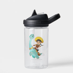 Min & Closing Happy Cowgirl & Brontosaurus Ride Trinkflasche