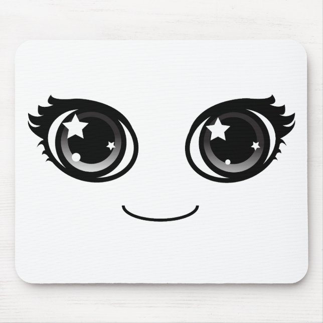 Mina-Glitzern Mousepad (Vorne)