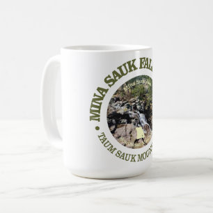 Mina Sauk Falls (rd) Kaffeetasse