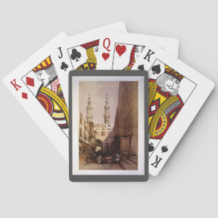 Minarets & Eingang von Metwaleys Roberts/Haghe Art Spielkarten