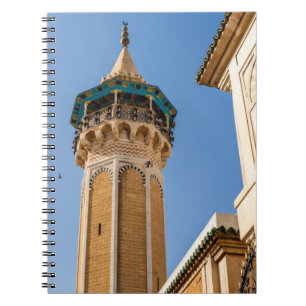Minarett einer Moschee Notizblock