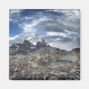 Minarettpanorama über den Seen von Nydiver - Sierr Magnet