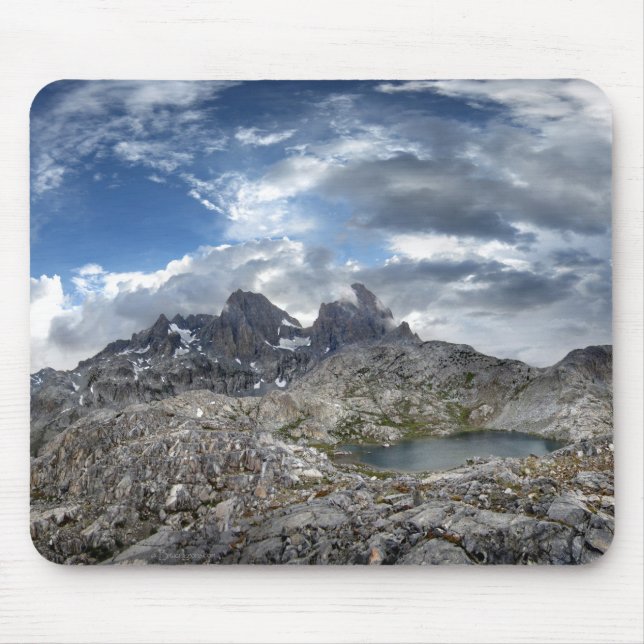 Minarettpanorama über den Seen von Nydiver - Sierr Mousepad (Vorne)