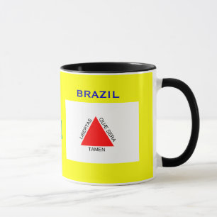 Minas Gerais, Brasilien Flag & Wappen Tasse