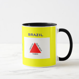 Minas Gerais, Brésil Drapeau & Crest Mug
