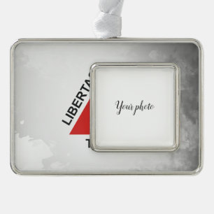 Minas Gerais Rahmen-Ornament Silber