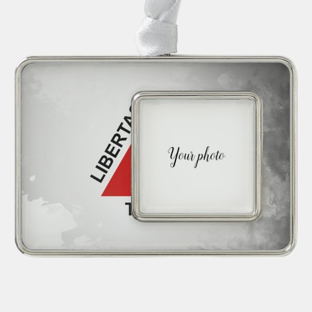 Minas Gerais Rahmen-Ornament Silber (Vorderseite)