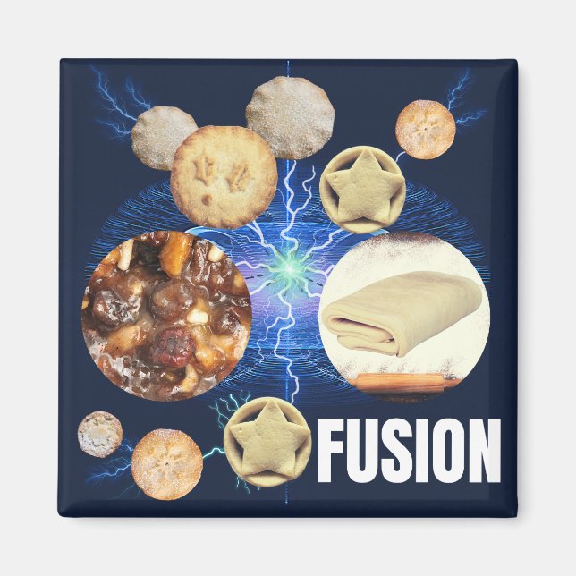 Mince Pie Fusion Magnet (Vorne)