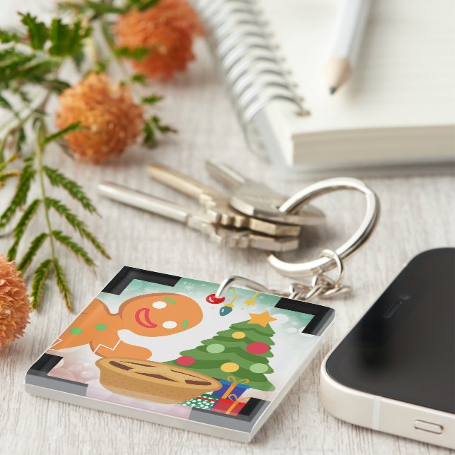 Mince Pie Photobombed by Gingerbread Man (Devant Droit)