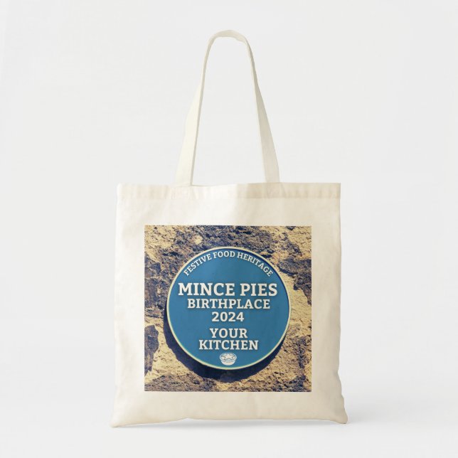 Mince Pies Birthplace - 2024 Ihre Küche Tragetasche (Vorne)