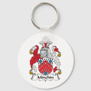 Minchin Familienwappen Schlüsselanhänger