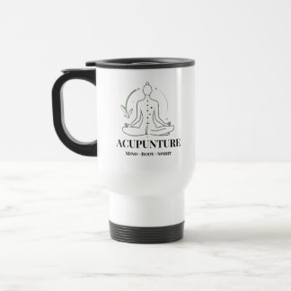 Mind Body Spirit Mug – Acupuncture Tumblers Reisebecher