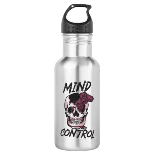 Mind control gaming design edelstahlflasche
