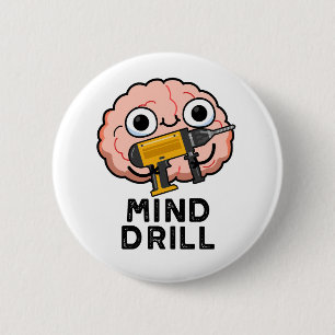 Mind Drill Funny Brain Tool Puff Button