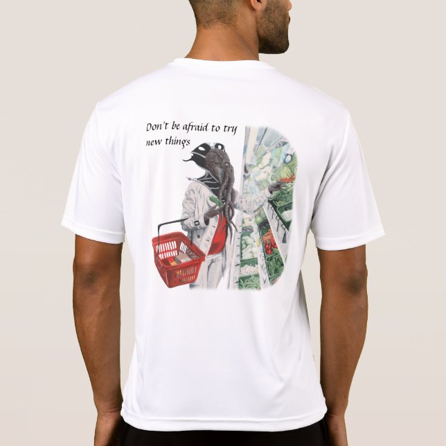 Mind Épicerie Imaginaire de magasinage Art T-shirt (Dos)