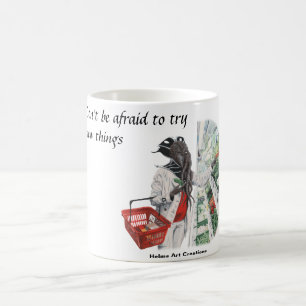 Mind Flayer Lebensmittelgeschäft Fantasy Art Kaffe Kaffeetasse