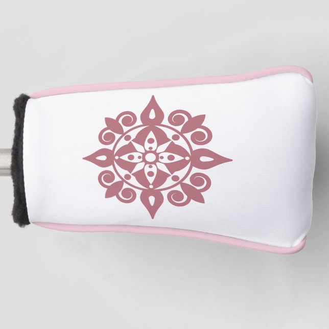 Mind fresh Mandala Design Golf Headcover (Vorderseite)