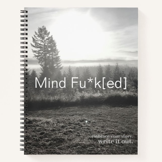 Mind Fu*k[ed] Journal Notizbuch (Vorderseite)