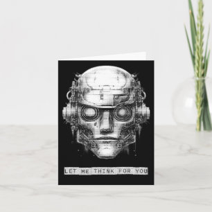 Mind Kontrolle Cyberpunk Robot Karte