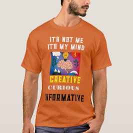 Mind Men's Basic T - Shirt mit motivierend Zitaten