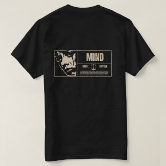 Mind over Matter Minimal Hommes T-shirt Design