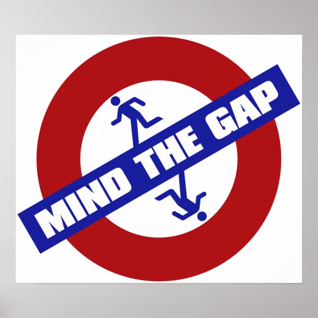 MIND_THE_GAP POSTER (Vorne)