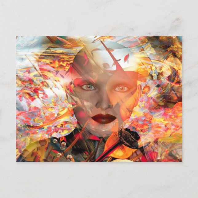 Mind Traveller Postkarte (Vorderseite)