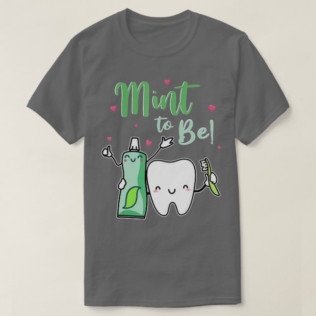 Mind zu lustig Zahnpasta Zahnarzt Valenti sein T-Shirt (Design vorne)